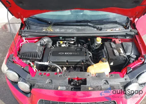 2013 Chevrolet Sonic Lt Auto from USA, damaged, VIN 1G1JC5SH9D4182140